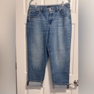 Talbots Women's Straight Leg Jeans in Light Blue